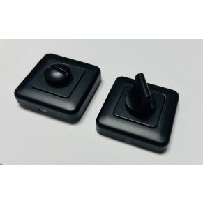 Фіксатор QBE WC, чорний матовий