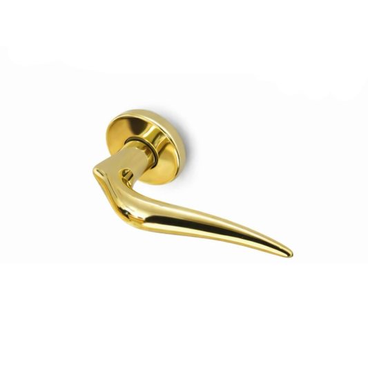 Дверна ручка MARIANI - PEGASO, латунь полiрована фото_1