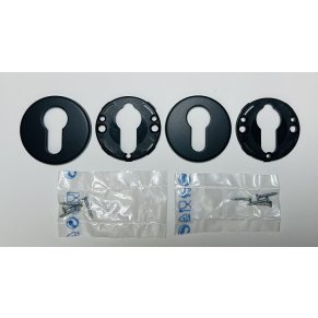 Декоративна накладка на циліндр LINZ, чорний матовий