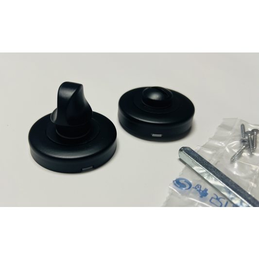 Фіксатор  ARTAX WC, чорний матовий фото_2